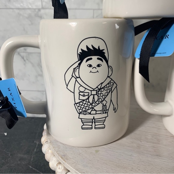 Rae Dunn X Pixar UP Mug Set Of 3, public Menace, Wilderness Explorer, Squirrel - Picture 2 of 10